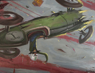 Illustration for article titled Mario Kart Never Looked This Wondrously Fearful And Insane